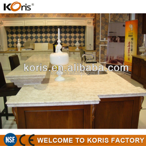 Comptoir de cuisine à surface solide en pierre synthétique Koris