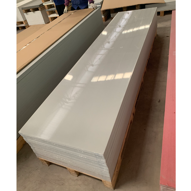 Grande dalle marbre artificiel 12*760*3660mm acrylique Surface solide feuilles Surface solide comptoirs blanc feuille matériel