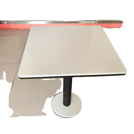 Comptoir en pierre acrylique composite de surface solide de dessus de table de restaurant 