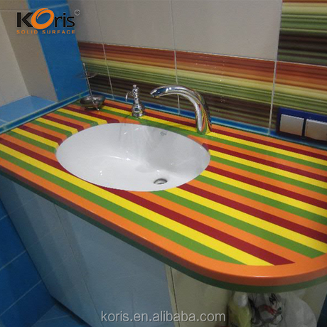 Feuille de résine de comptoir Surface solide acrylique modifiée